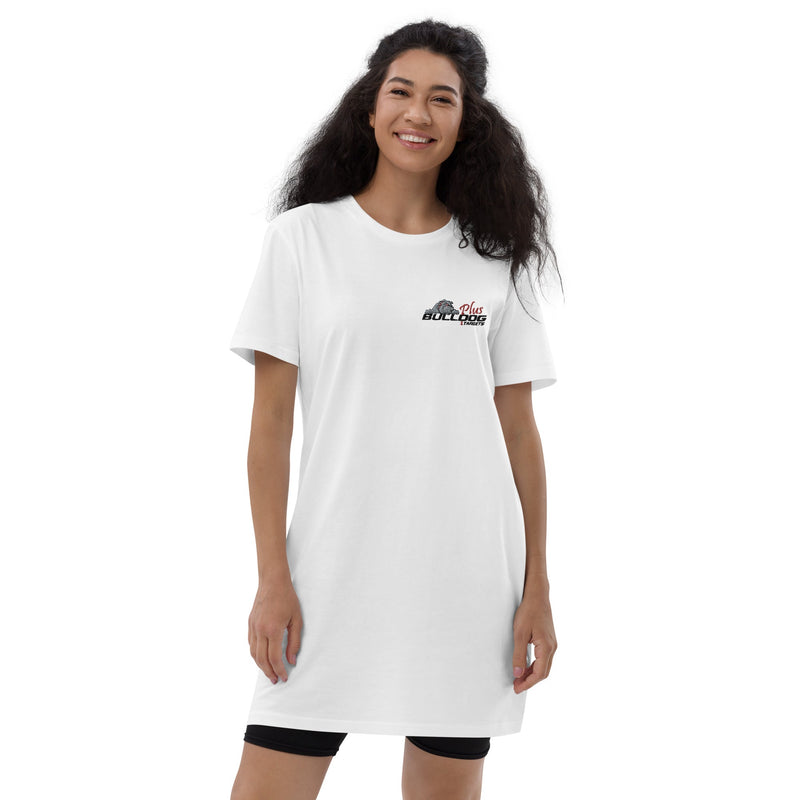 Bulldog Archery Targets White / XS Organic cotton t-shirt dress