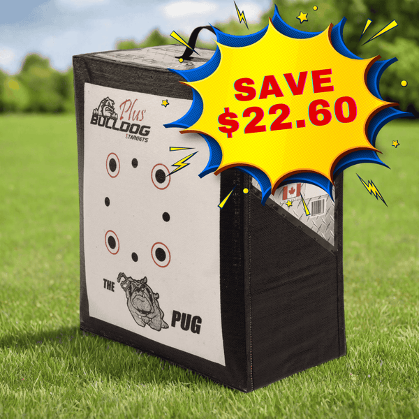 Doghouse Pug Archery Target - Best Archery Targets by Bulldog Targets