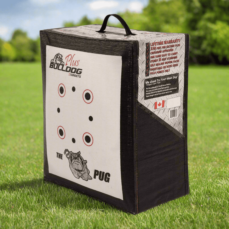 Doghouse Pug Archery Target - Best Archery Targets by Bulldog Targets