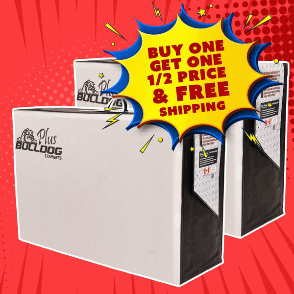 ☀️ SPRING BUNDLE ☀️ Double Dog FF PLUS (2 - Pk) - Best Archery Targets by Bulldog Targets