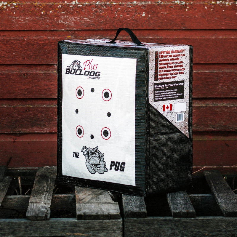 Doghouse Pug Archery Target - Best Archery Targets by Bulldog Targets