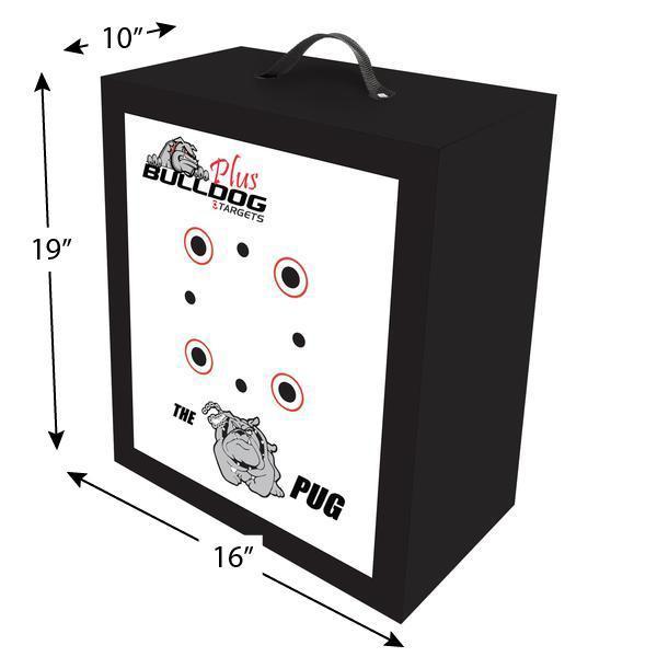 Doghouse Pug Archery Target - Best Archery Targets by Bulldog Targets