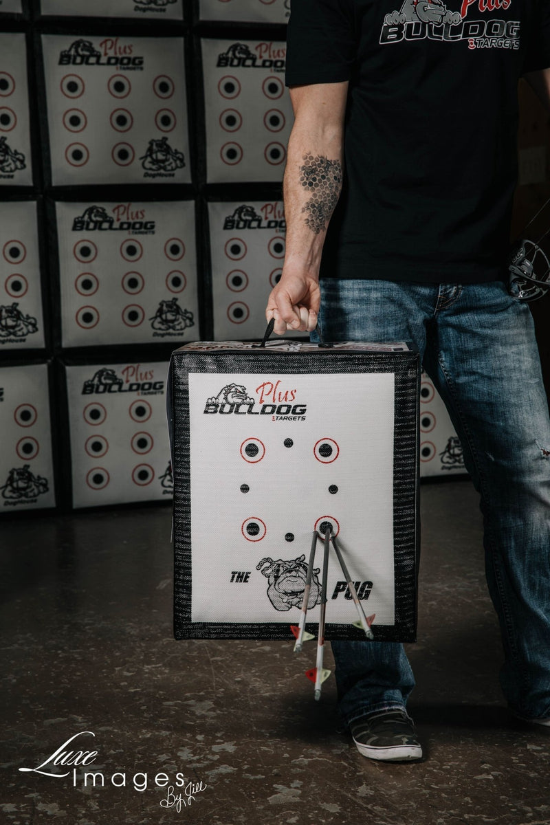 Doghouse Pug Archery Target - Best Archery Targets by Bulldog Targets