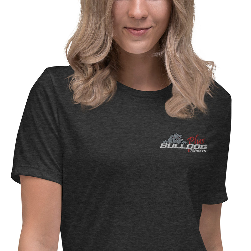 Women's Relaxed T-Shirt - Best Archery Targets by Bulldog Targets